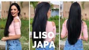 ALISAMENTO JAPONÊS CASEIRO, O CABELO FICA MUITO LISO na HORA