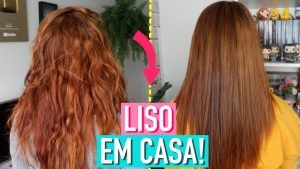 DEIXE SEU CABELO LISO EM CASA APENAS COM PRODUTOS NATURAIS