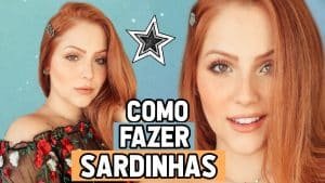 MAKE SARDINHAS EFEITO NATURAL – A MELHOR TÉCNICA! – Gabriela Capone