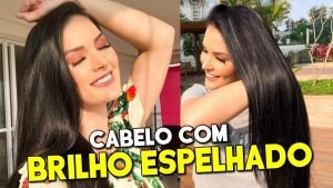 Leia mais sobre o artigo COMO DEIXAR O CABELO COM BRILHO ESPELHADO EM CASA, MUITO HIDRATADO, MACIO E SUPER SEDOSO (9 DICAS)