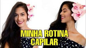 MINHA ROTINA CAPILAR COMPLETA – DA LAVAGEM A FINALIZAÇÃO CONTEI TUDO QUE FAÇO ❤