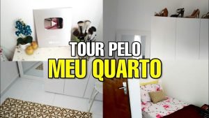 TOUR PELO MEU QUARTO REFORMADO, AINDA FALTA ALGUNS DETALHES ❤