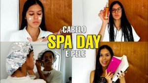 SPA DAY CASEIRO RÁPIDO E COMPLETO – CABELO, PELE, RECEITAS CASEIRAS