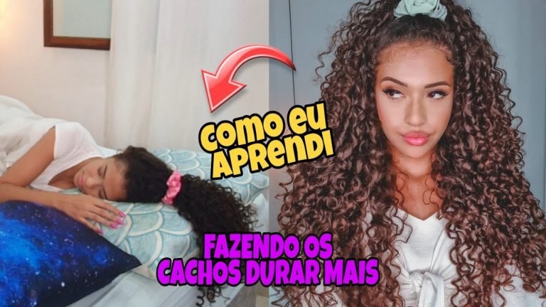 Leia mais sobre o artigo Como Dormir Sem Amassar o Cabelo Cacheado| Cachos Intactos Pela Manhã😱🔥💕