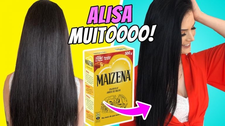 Leia mais sobre o artigo Como Usar Maizena nos Cabelos! Alisamento Natural Com Amido de Milho (progressiva Caseira) 🥰💜