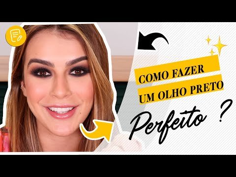 Leia mais sobre o artigo Dicas de Como Fazer um Olho Preto Perfeito Matte! 🖤✨