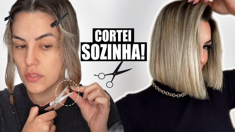 Leia mais sobre o artigo Como Cortar o Cabelo Em Casa Sozinha – O Famoso Blunt!! 😅