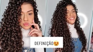 Finalização de Cabelo Cacheado no Frio 🥶☃️