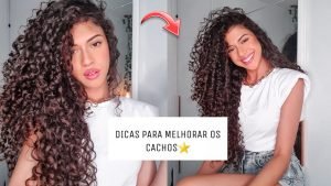 Dicas para Melhorar o Aspecto do Cabelo Cacheado🔥😍|