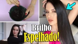 Como Fazer Banho de Brilho Com Tinta Em Casa (… da Forma Correta) Cabelo Brilhoso, Sedoso e Macio 💜