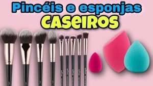 Leia mais sobre o artigo Kit de Pincéis e Esponjas Caseiros 👄