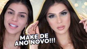 Leia mais sobre o artigo Make Com Cor e Brilho para o Ano Novo!!! ✨