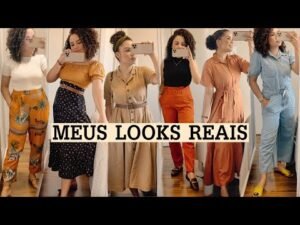 Leia mais sobre o artigo 1 Semana de Looks Reais: Ideias de Looks para Usar Em Casa ✨